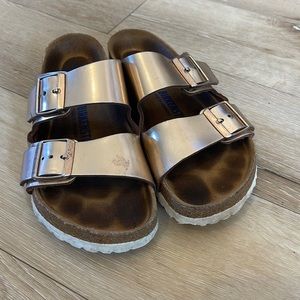 Birkenstock Sandlal rose gold